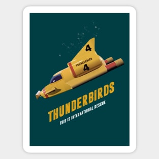 Thunderbirds TV Series Sticker